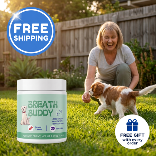 Breath Buddy™ — Dog Teeth Cleaning Powder