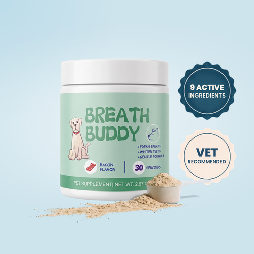 Breath Buddy™ — Dog Teeth Cleaning Powder