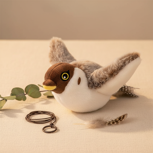 Rechargeable Flapping Bird Cat Toy