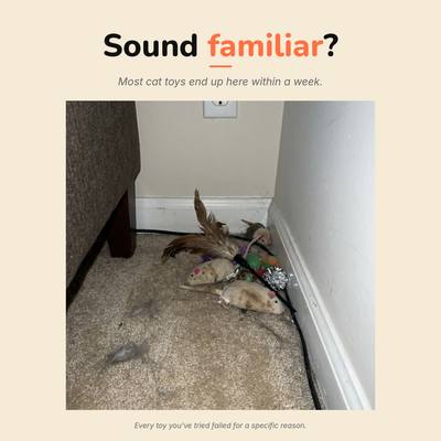 The Flapping Bird — Interactive Cat Toy